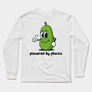 powered by plants Long Sleeve T-Shirt